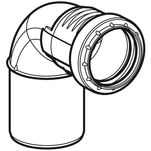 Geberit Vertriebs - Silent-PP Bogen 87,5Gr, reduziert d50/75