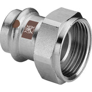 Viega - Verschraubung TEMPONOX 1763 IG 22mm x 3/4 Stahl nichtrostend