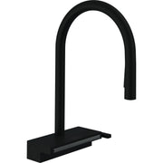 Hansgrohe - Spültischmischer 170 Aquno Select M81 Ausziehbrause 3jet mattschwarz