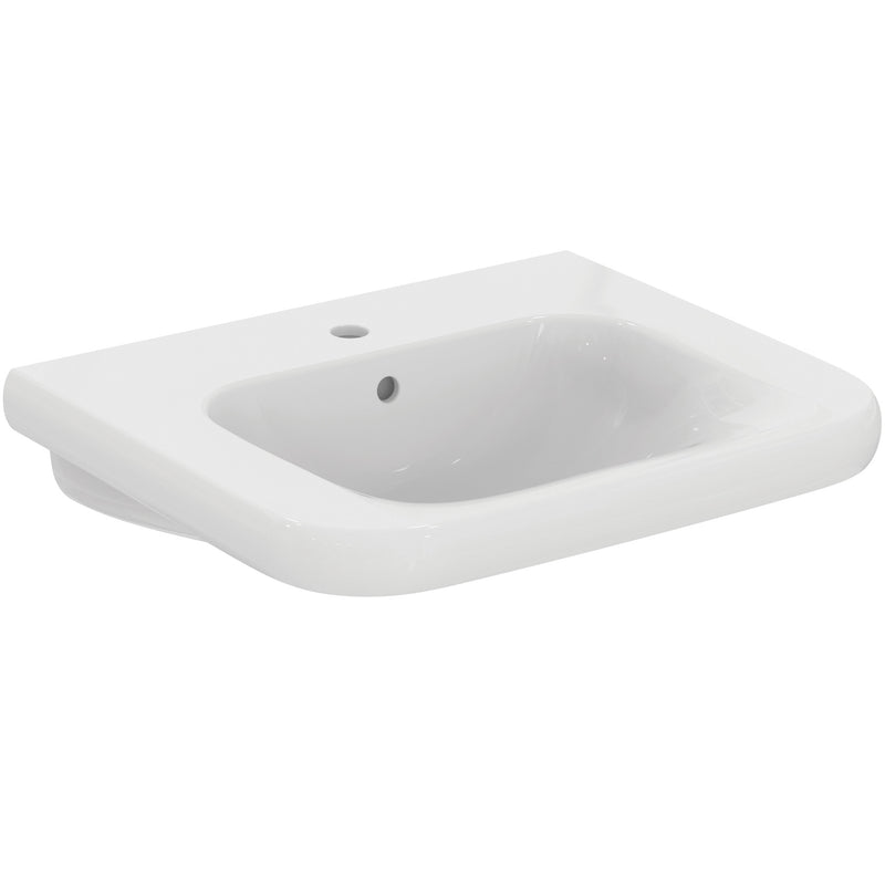 Ideal Standard - Waschtisch CONTOUR 21 650mm V2168 unterfahrbar weiß