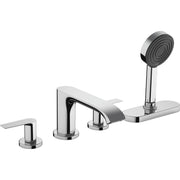 Hansgrohe - 4-Loch Wannenarmatur VIVENIS F-Set Wannenrandmontage mit sBox chrom