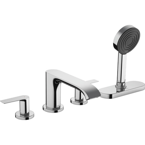 Hansgrohe - 4-Loch Wannenarmatur VIVENIS F-Set Wannenrandmontage mit sBox chrom