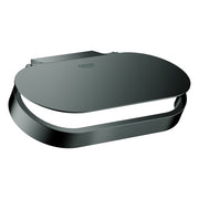 Grohe - WC-Papierhalter SELECTION 41069 mit Deckel hard graphite