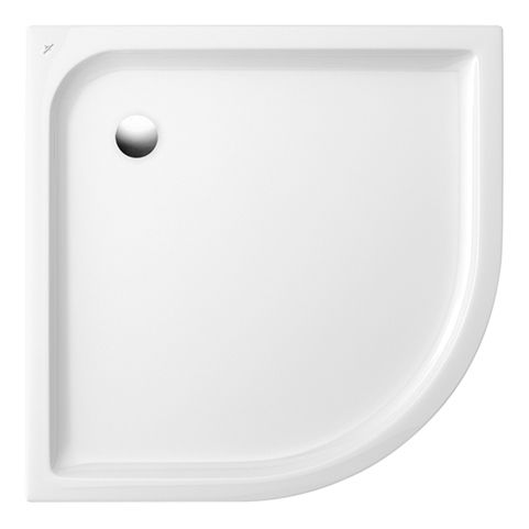 VILLEROY & BOCH - Viertelkreis-Duschwanne O.novo Plus 6213 900x900x60mm Weiß Alpin