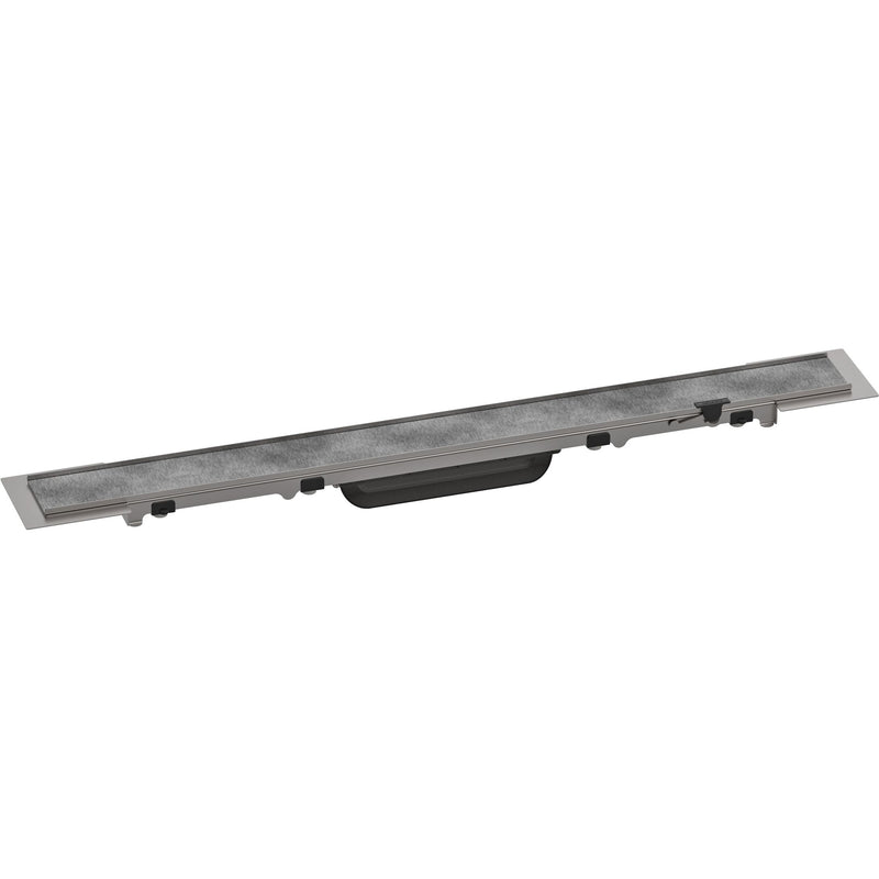 Hansgrohe - Duschrinne RAINDRAIN Rock 600 mm kürzbar und befliesbar
