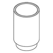 Grohe - Glas SELECTION 41029 für Halter 41027 weißglas