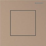 Geberit Vertriebs - Typ 40 UR-Strg. mit pneum. Sp-Ausl. Square, rotgold gebü./Etc