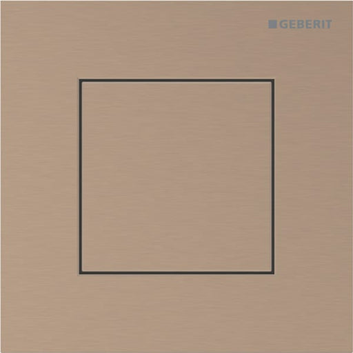 Geberit Vertriebs - Typ 40 UR-Strg. mit pneum. Sp-Ausl. Square, rotgold gebü./Etc