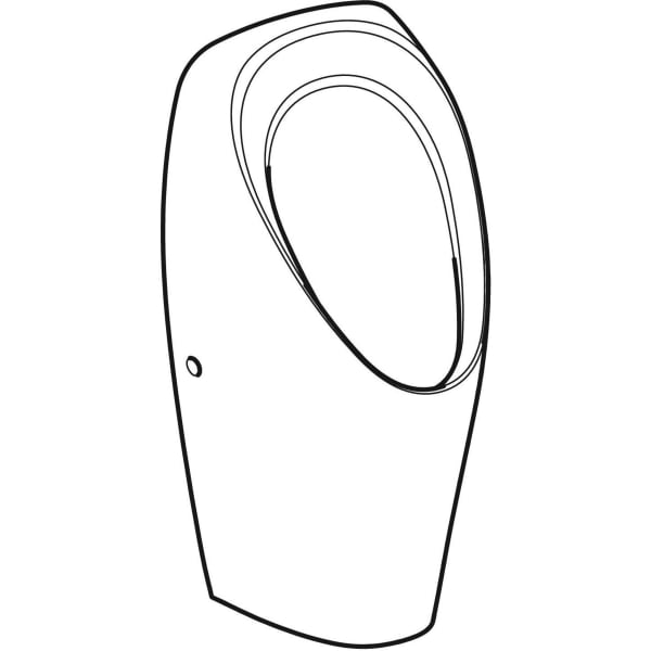 Geberit Vertriebs - Urinal TAMINA, wasserlos