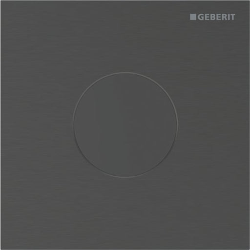 Geberit Vertriebs - Typ 40 UR-Strg. m. elektron. Sp-Ausl. Netz.-Betr., Round, schw-chr. gebü./Etc