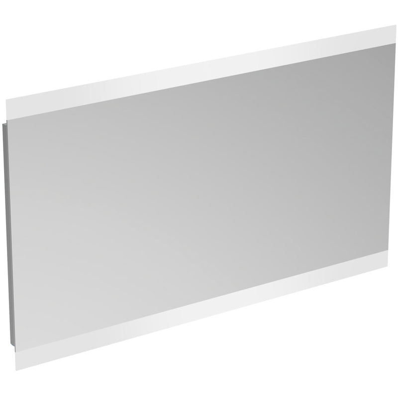 Ideal Standard - Spiegel MIRROR&LIGHT, 55W, m. seitl. Ambientelicht, 1200x26x700mm