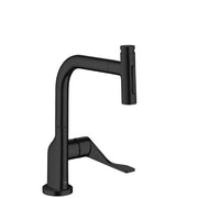 Hansgrohe - Spültischmischer 230 Select 2jet Axor Citterio Ausziehbrause mattschwarz