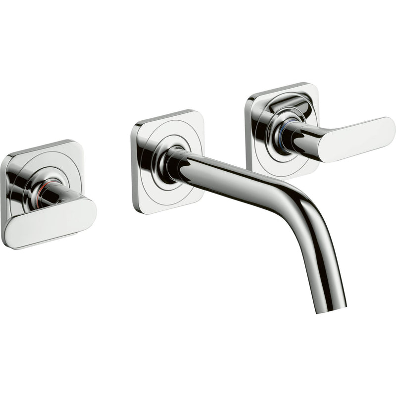 Hansgrohe - 3-Loch WT-Armatur AXOR CITTERIO M 34313 chrom Fertigset kurzer Auslauf