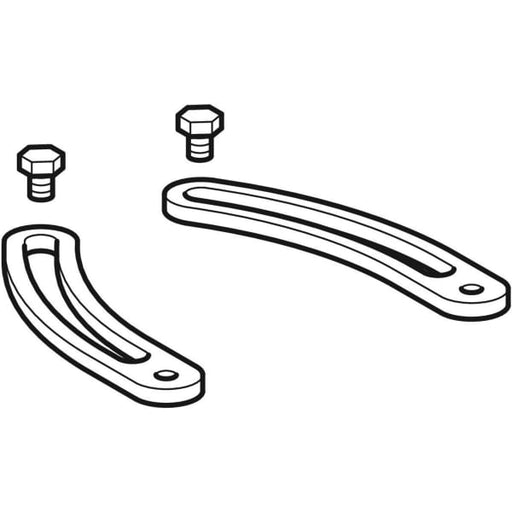 Geberit Vertriebs - variable Halter ( 1 Paar ) 554015 zu Urinal Centaurus