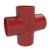 Fornatis - Doppelabzweig DN100x100x100 88 Grad