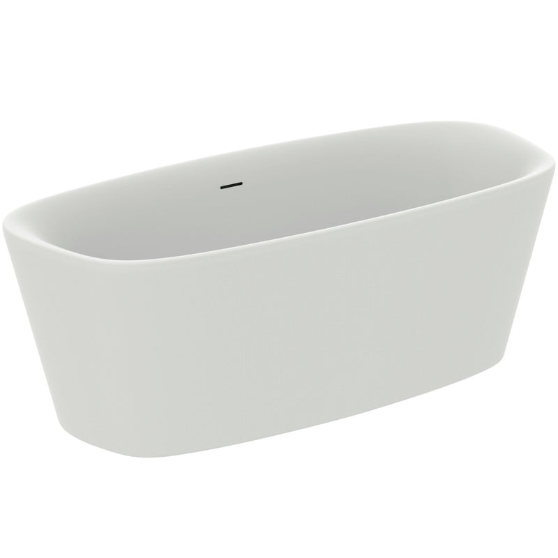 Ideal Standard - Duo-Badewanne DEA, freistehend, 1700x750x475/610mm, Seidenweiß