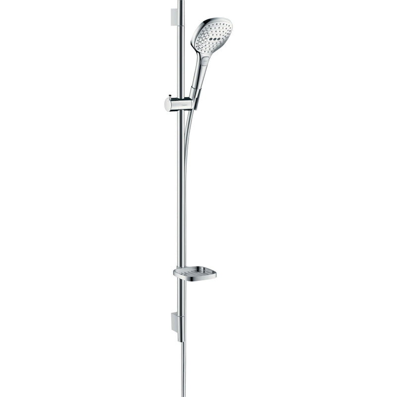 Hansgrohe - Brausegarnitur RAINDANCE Select E 120 UNICA S Puro 900mm 26623 weiß chrom