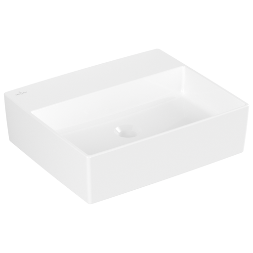 VILLEROY & BOCH - Aufsatzwaschbecken Memento 2.0 498x 420mm re-eckig o. ÜL. Weiß Alpin cplus