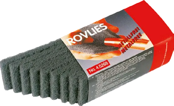 Rothenberger - ROHRREINIGUNGSVLIES 10 STCK. - Metallfreies Reinigungsvlies für Kupferrohre