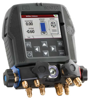 MRU - MRU Montec 160 bar (Kabel / Funk) - Digitale 4-Wege-Monteurhilfe für CO2 -Anwendungen bis 160 bar