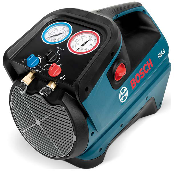 Bosch - BOSCH RG 4.0A 1-ZYLINDER - Robustes Hochdruck-Absauggerät für A1-, A2L- und A3-Kältemittel
