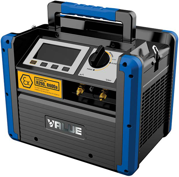 Value - VALUE VRDDF TWIN DIGITAL ATEX - ATEX-zertifiziertes Absauggerät für A2L- und A3- Kältemittel