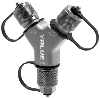 Value - Value Rapid Y VRF Fittings - Rapid-Y-Verteiler für schnelles Evakuieren und Befüllen