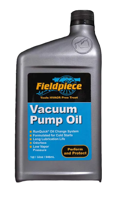 Fieldpiece - Fieldpiece RunQuick Vakuumpumpenöl