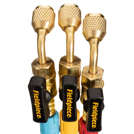 Fieldpiece - Füllschlauch-Set HR3B - Fieldpiece Kugelventil-Schlauchset, 1,5 m, 3 Stk.