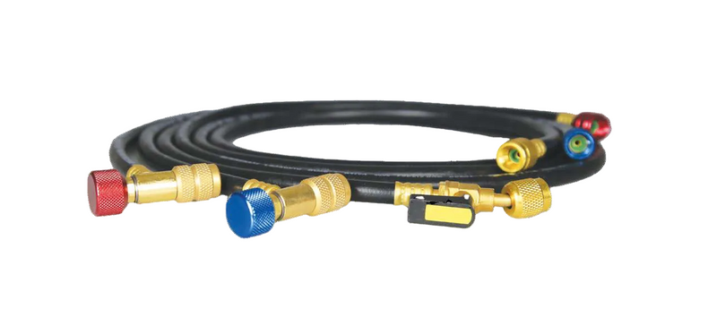 JAVAC / Aspen - JAVAC Safe-Seal Füllschlauchsätze - Für die Befüllung von Wärmepumpen und Klimageräten mit Kältemittel