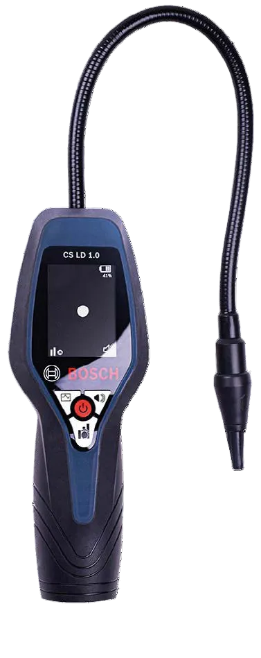 Bosch - BOSCH CS LD 1.0 - Professioneller elektronischer Lecksucher für Kältemittel, Formiergas und Ammoniak