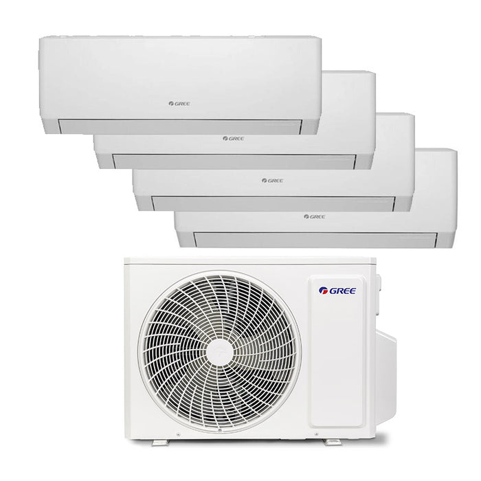Gree Pular Multi-Split Klimaanlage – 4 x Wandgerät + 1 Außengerät – inkl. WiFi

