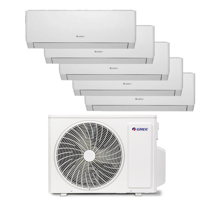 Gree Pular Multi-Split Klimaanlage – 5 x Wandgerät + 1 Außengerät – inkl. WiFi

