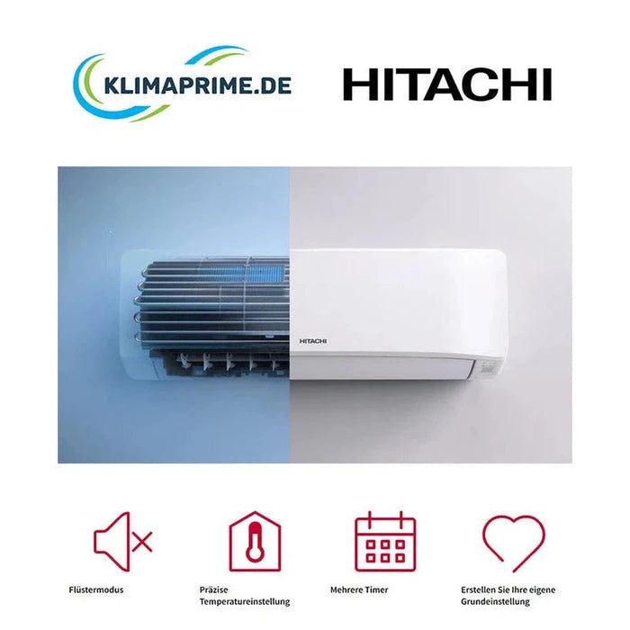 HITACHI Klimaanlage - Set AirHome 400 - R32 - included Wi-Fi