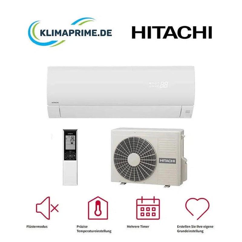 Hitachi - Klimaanlage - Set SHIROKUMA - R32 - optional Wi-Fi
