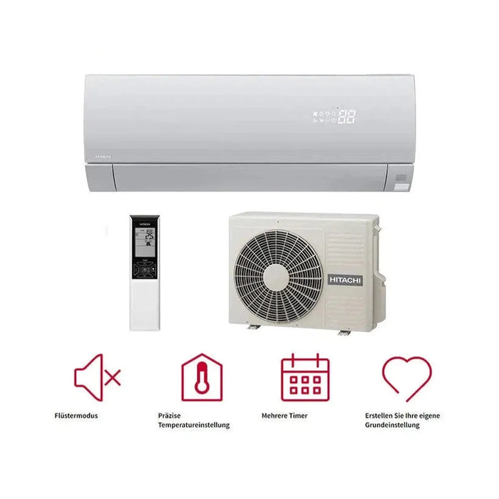 HITACHI Klimaanlage - Set SHIROKUMA - R32 - optional Wi-Fi
