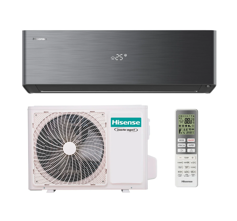 Hisense Energy Pro X Schwarz Split-Klimaanlage Wandgerät