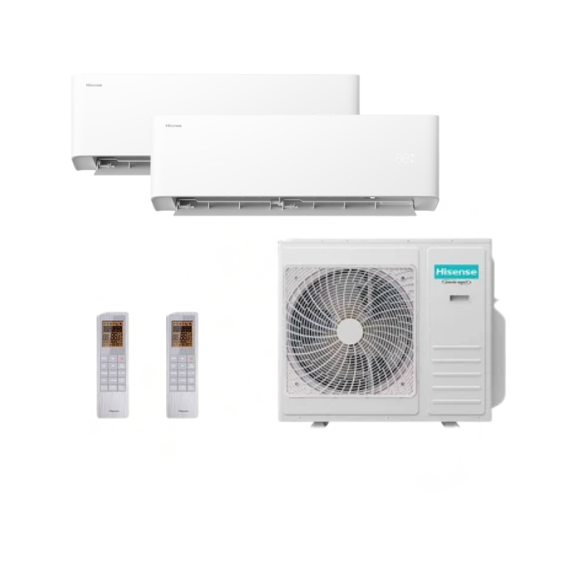 Hisense Unipure Multisplit Klimaanlage für 2 Räume
