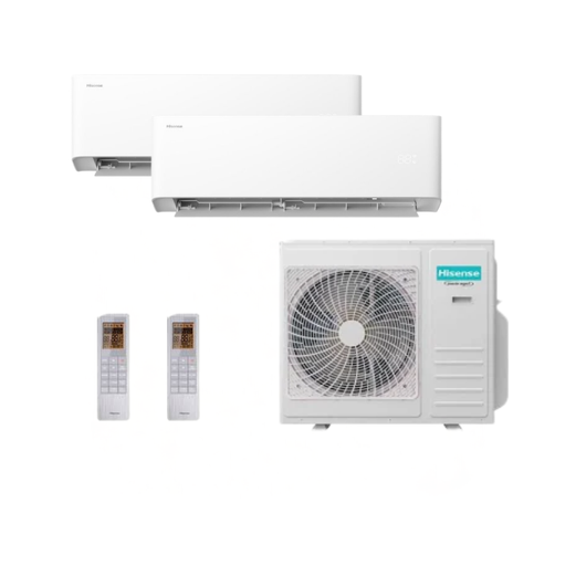 Hisense Unipure Multisplit Klimaanlage für 2 Räume