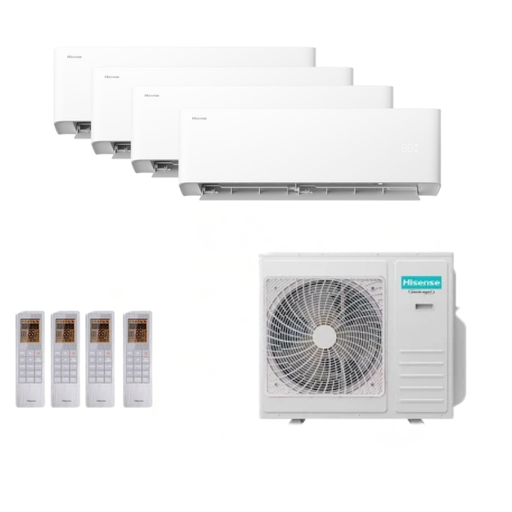 Hisense Unipure Multisplit Klimaanlage für 4 Räume