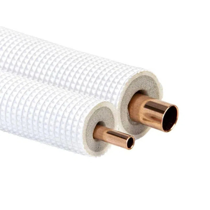 Kälterohr Kältemittelleitung Kälteleitung TWINSPLIT METRISCH Isoliertes CU-Rohr 6 - 18mm