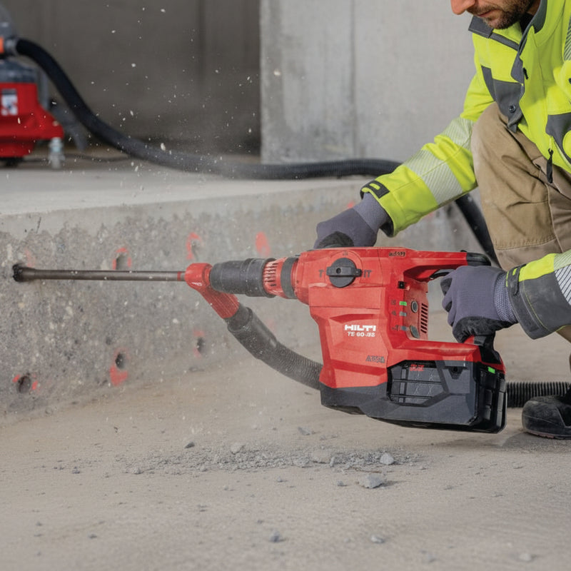 Hilti - Akku-Bohrhammer Set TE 60-22 + TE-YPX inkl. Koffer und Zubehör