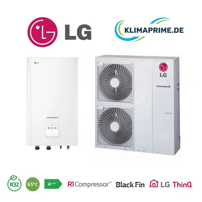 LG Therma V Hydro Split Wärmepumpe Set 12 kW Hydromodul — Klimaprime GmbH