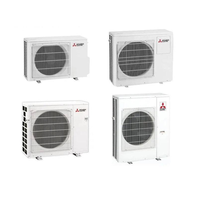 Mitsubishi Electric MSZ-AY Multi-Split-Klimaanlage – 4 x Wandgerät + 1 Außengerät inkl. Wifi