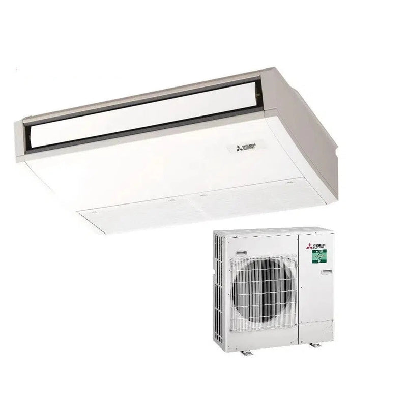 Mitsubishi Electric Klimaanlage Deckenunterbaugerät Set 13,4 kW - PCA-M140KA2 + Außengerät PUZ-ZM140VKA2 R32