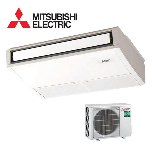 Mitsubishi Electric Klimaanlage Deckenunterbaugerät Set 3,6 kW - PCA-M35KA2 + Außengerät PUZ-ZM35VKA2 R32