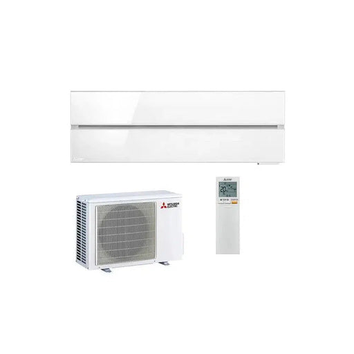 Mitsubishi Electric Klimaanlage Set Wandgerät Diamond 2,5kW - MSZ-LN25VG2-W + Außengerät MUZ-LN25VG2 R32 Klimaanlage Wifi Inklusive