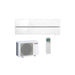 Mitsubishi Electric Klimaanlage Set Wandgerät Diamond 2,5kW - MSZ-LN25VG2-W + Außengerät MUZ-LN25VG2 R32 Klimaanlage Wifi Inklusive