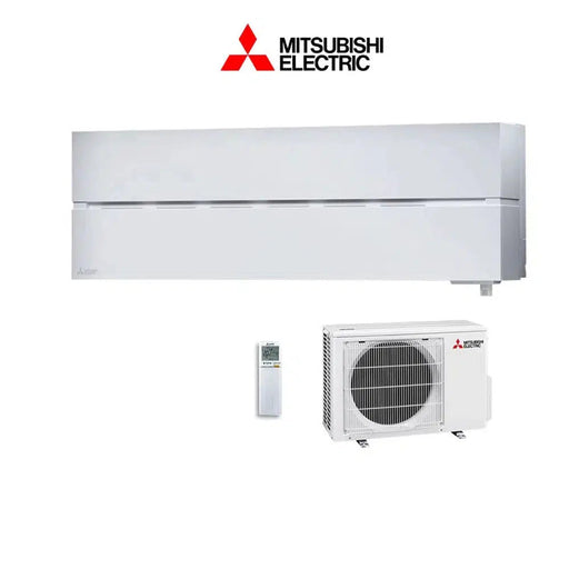 Mitsubishi Electric Klimaanlage Set Wandgerät Diamond 3,5kW - MSZ-LN35VG2-W + Außengerät MUZ-LN35VG2 R32 Klimaanlage Wifi Inklusive