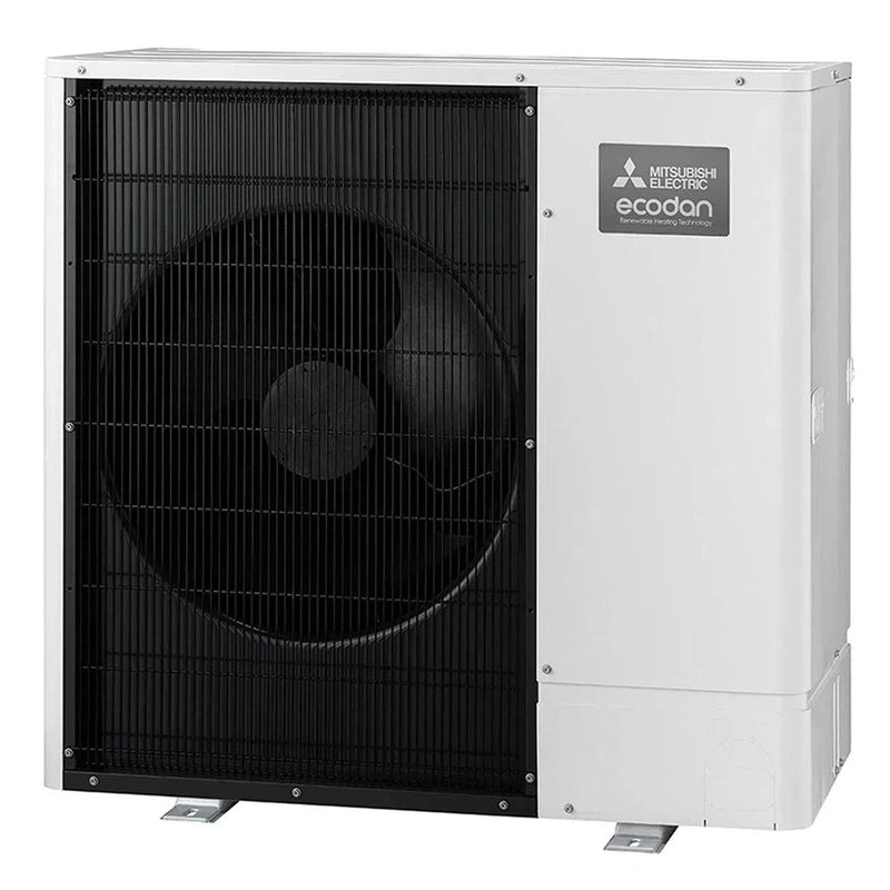 Mitsubishi Electric - Monoblock Wärmepumpe Set7.21 5,0 kW Heizen Ecodan Power Inverter mit Hydromodul mit 9,0 kW Heizstab PUZ-WM50YAA + EHSD-YM9ED